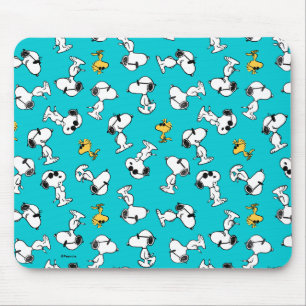 Tapis De Souris cacahuètes   Snoopy & Lunettes de soleil Motif
