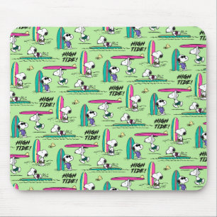 Tapis De Souris cacahuètes   Snoopy Ocean High Tide Motif