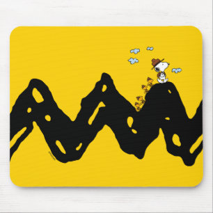 Tapis De Souris cacahuètes   Snoopy & Woodstock Scout Troop Hippiq