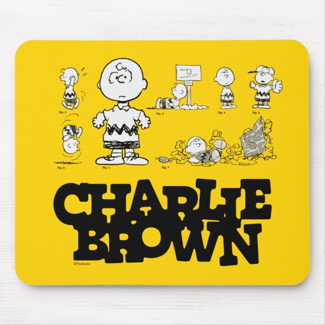 Tapis De Souris cacahuètes | Toujours Charlie Brown (Devant)