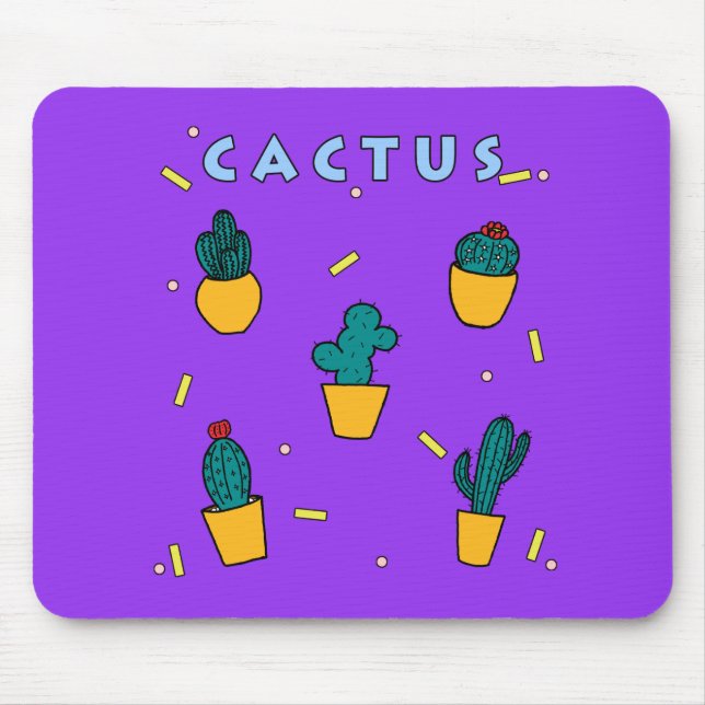 Tapis De Souris Cactus (Devant)