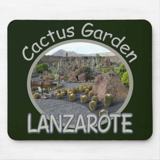 Tapis De Souris Cactus Garden mousepad (Devant)