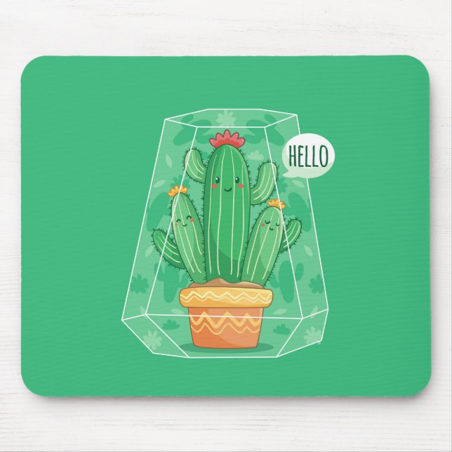 Tapis De Souris Cactus mignon (Devant)
