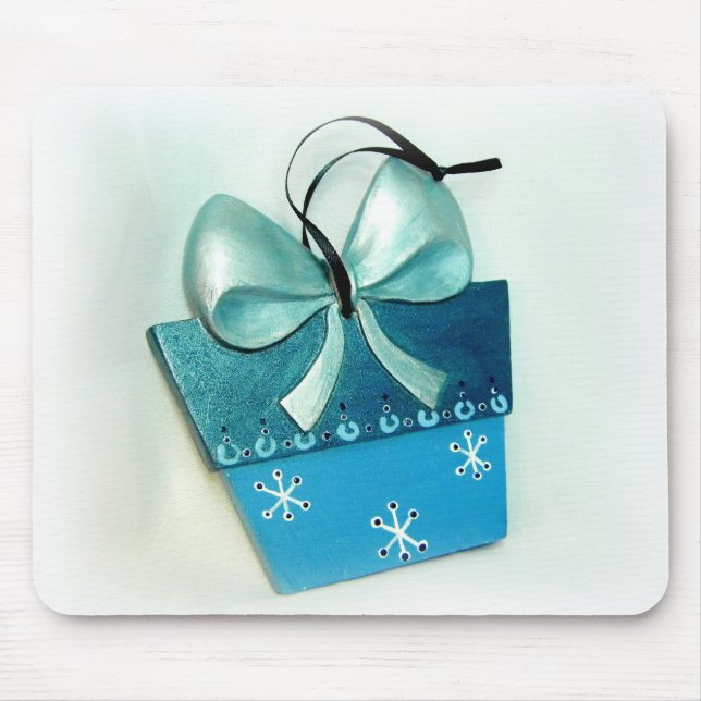 Tapis De Souris Cadeau bleu II (Devant)