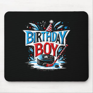 Tapis De Souris Cadeau d'anniversaire pour garçons pour glace H