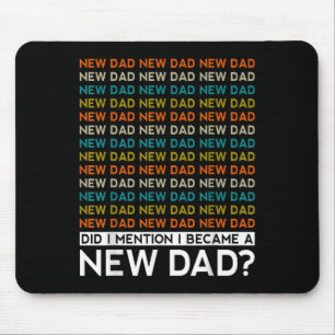 Tapis De Souris Cadeau d'annonce de bébé citation drôle pour nouve
