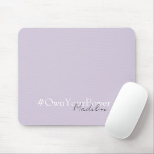 Tapis De Souris Cadeau d'autonomisation des filles - Nom personnal