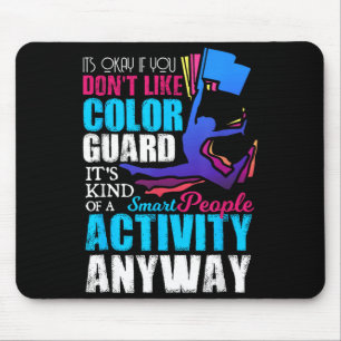 Tapis De Souris Cadeau de citation de Garde de couleur de personne