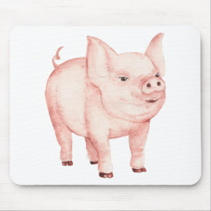 Tapis De Souris Cadeau de femme de fermier cochonne mignonne Fille