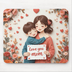 Tapis De Souris Cadeau de fête des mères maman