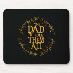 Tapis De Souris Cadeau de fête des pères pour papa à gouverner sur