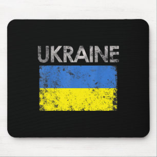 Tapis De Souris Cadeau de fierté de drapeau ukrainien d'Ukraine vi