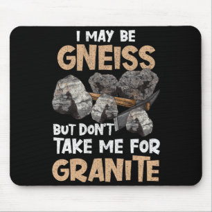Tapis De Souris Cadeau de géologue Drôle de géologie Roche Science