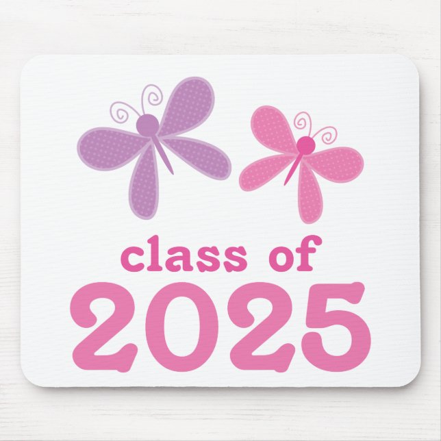 Tapis De Souris Cadeau de graduation pour filles 2025 (Devant)