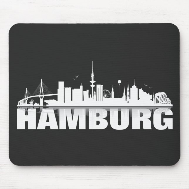 Tapis De Souris Cadeau de Hambourg (Devant)
