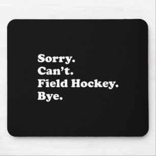 Tapis De Souris Cadeau De Hockey De Terrain Pour Hommes Femmes Gar