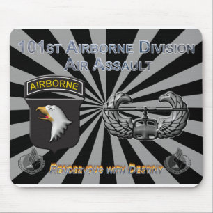 Tapis de souris cadeau de la 101e division aéropor
