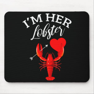Tapis De Souris Cadeau de la Saint-Valentin pour couple coeur de h