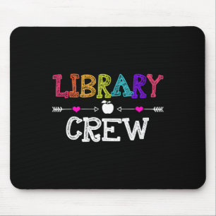 Tapis De Souris Cadeau de professeur d'équipe de bibliothèque amus