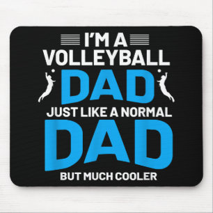 Tapis De Souris Cadeau de volley-ball drôle et mignon pour papas e