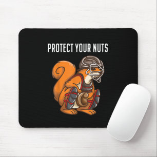 Tapis De Souris Cadeau drôle d'amoureux d'écureuil pour garçon rec