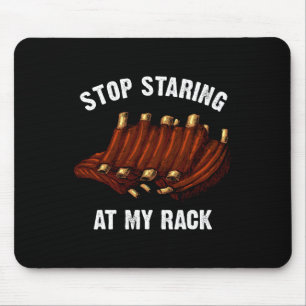 Tapis De Souris Cadeau drôle de BBQ pour hommes femmes Grill Arrêt