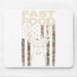 Tapis De Souris Cadeau drôle de chasse de cerf de camouflage Nourr
