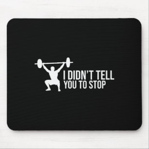 Tapis De Souris Cadeau drôle de dicton d'entraîneur personnel Gym