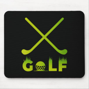 Tapis De Souris Cadeau drôle de golf pour femme pour mari golfeur