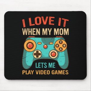 Tapis De Souris Cadeau drôle de joueur pour garçons Console de jeu