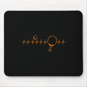 Tapis De Souris Cadeau drôle de ping pong pour hommes femmes tenni