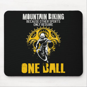Tapis De Souris Cadeau drôle de vélo de montagne pour hommes - Vél