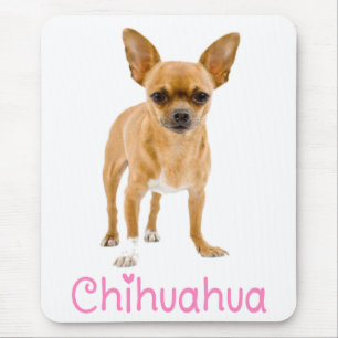 Tapis De Souris Cadeau drôle pour amateur de chiot mignon Chihuahu