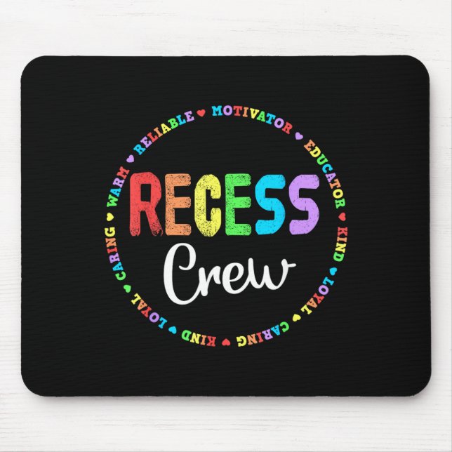 Tapis De Souris Cadeau drôle pour les enseignants de l'école Élève (Devant)