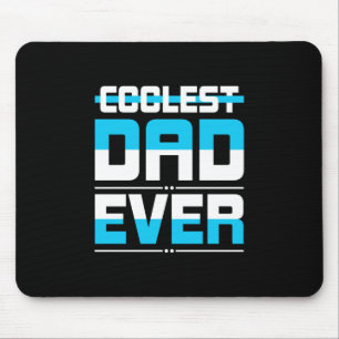 Tapis De Souris Cadeau fête des pères Papa le plus froid jamais