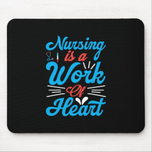 Tapis De Souris Cadeau infirmière L'Infirmière Est Une Oeuvre De