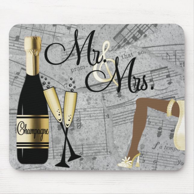 Tapis De Souris Cadeau mariage Mousepad (Devant)