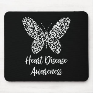 Tapis De Souris Cadeau Papillon de sensibilisation aux maladies ca