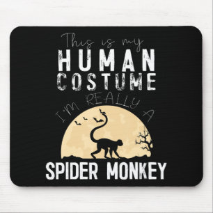 Tapis De Souris Cadeau Spider Araignée costumée humaine d'Hallow