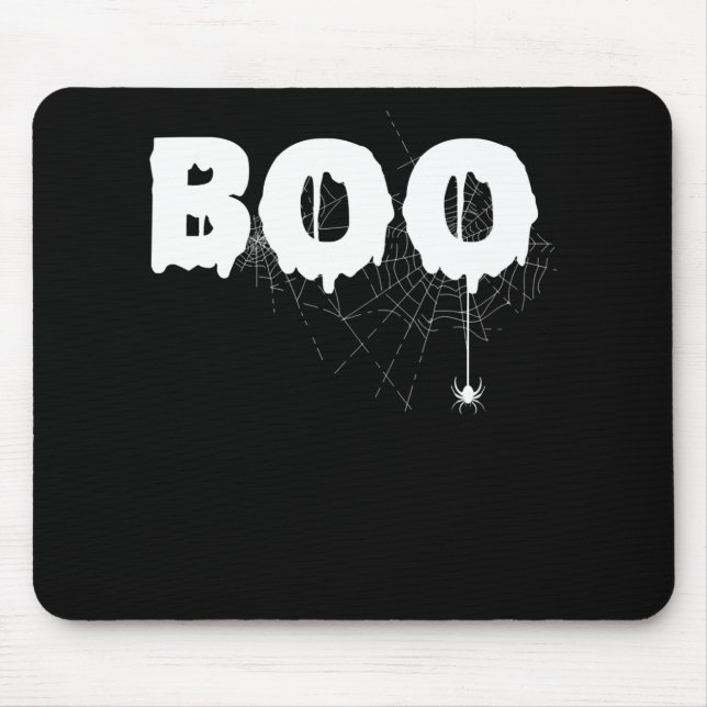 Tapis De Souris Cadeau Spider | Halloween Funny Effrayant Petit Ar (Devant)