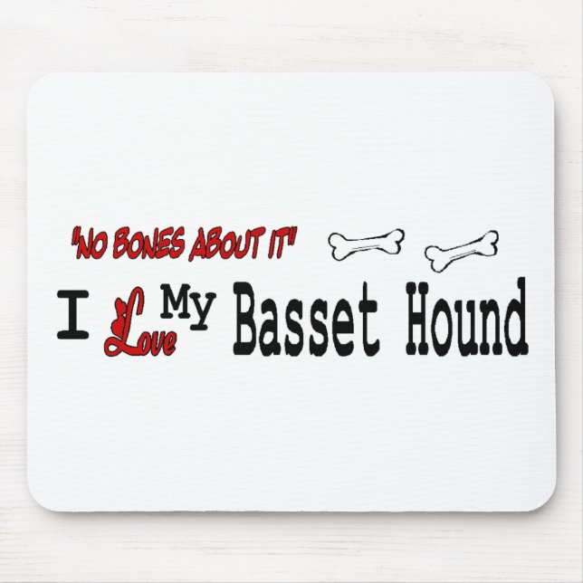 Tapis De Souris Cadeaux Basset Hound (Devant)