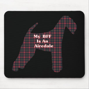 Tapis De Souris Cadeaux d'Airedale Terrier BFF