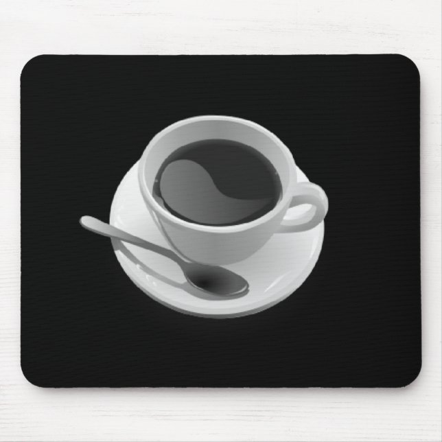 Tapis De Souris Cadeaux d'amants de café (Devant)