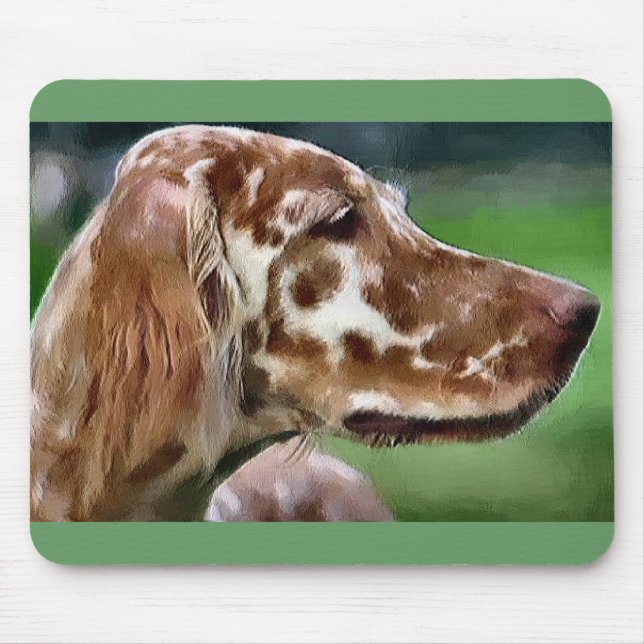 Tapis De Souris Cadeaux d'art anglais Setter (Devant)