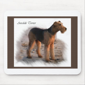 Tapis De Souris Cadeaux d'art de Terrier Airedale