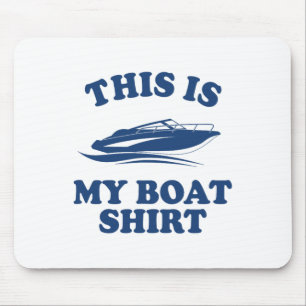 Tapis De Souris Cadeaux de bateau drôles pour hommes femmes bateli