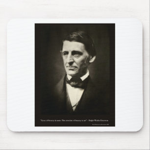 Tapis De Souris Cadeaux de citation d'amour de beauté d'Emerson Am