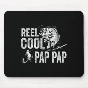 Tapis De Souris Cadeaux de fête des pères de pêche Pap Pap vraimen