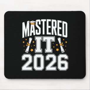 Tapis De Souris Cadeaux de fin d'études de la promotion 2026 Maîtr