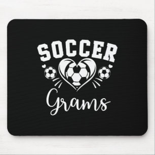 Tapis De Souris Cadeaux de foot pour le cœur